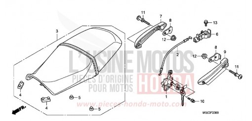SIEGE CB1100AD de 2013